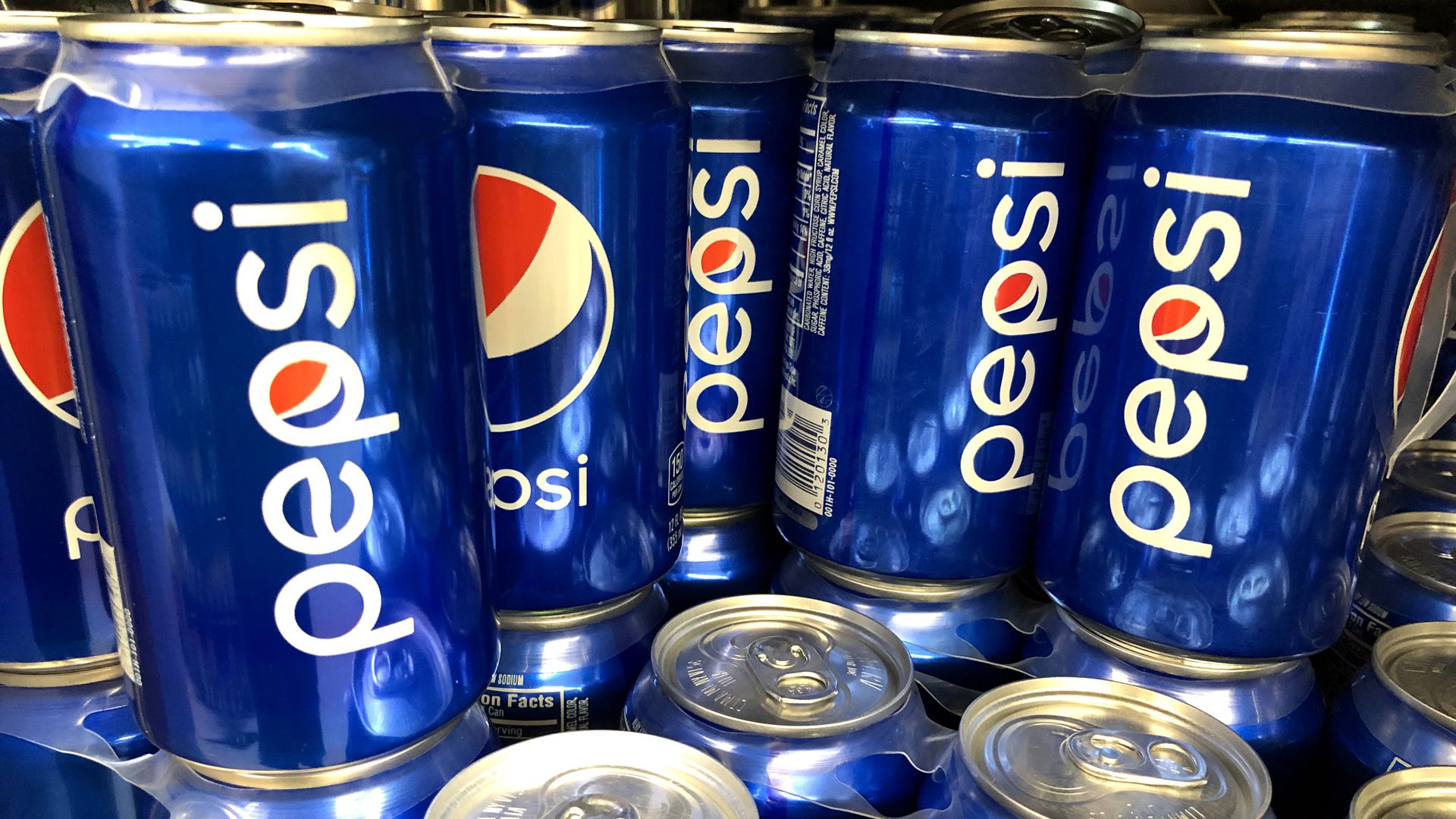 Pepsi can & bottles